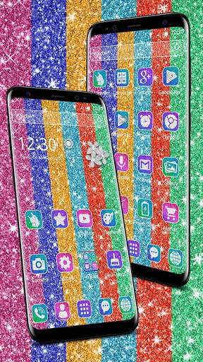 Colorful Glitter Theme screenshot 3