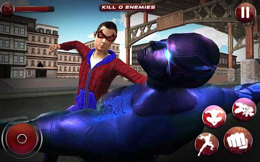 Spider Boy Superhero fighting screenshot 12