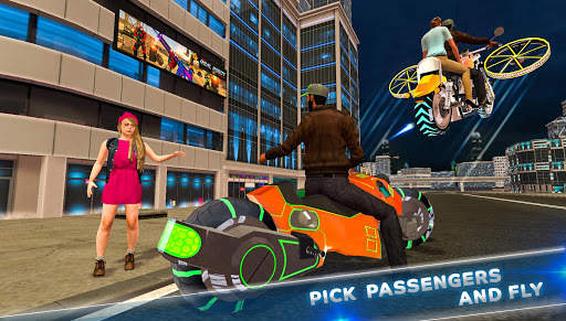 Electric Flying Car & Bike: Smart Future City screenshot 4