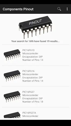 Electronic Component Pinouts screenshot 2