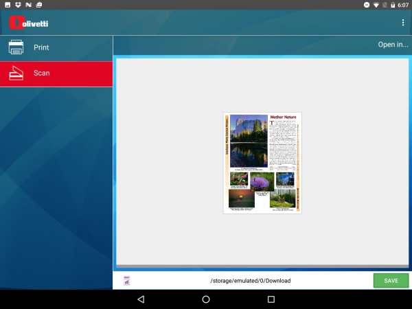 Olivetti Mobile Print screenshot 9