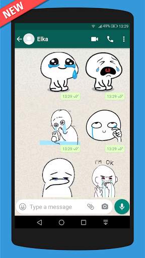 Pentol stickers for whatsapp - WAstickerApps screenshot 2