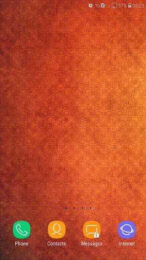 Orange Color Wallpaper 10 تصوير الشاشة