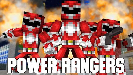 Power mod Rangers for Minecraft PE screenshot 2
