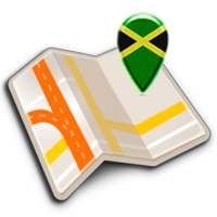 Map of Jamaica offline logo