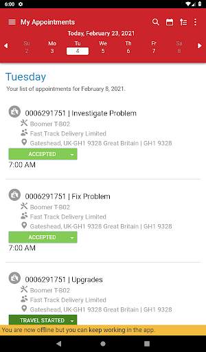 Infor MFS screenshot 4