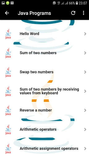 Java Programming Tutorials Offline screenshot 4