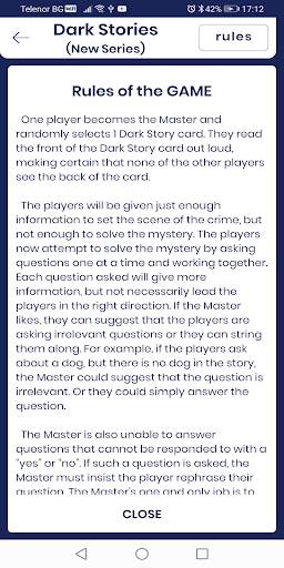Dark Stories (Board Game) screenshot 5