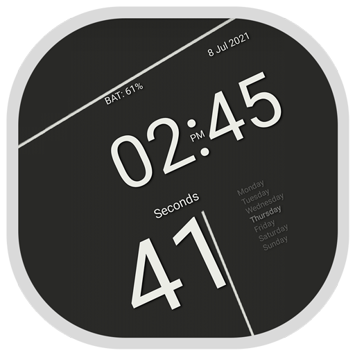 Smart Digital Clock Live Wallpaper icon