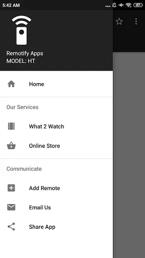 OPENBOX TV Remote screenshot 2