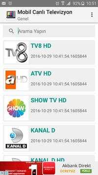 Mobil Canlı Televizyon screenshot 2