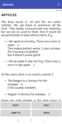 English Grammar screenshot 2