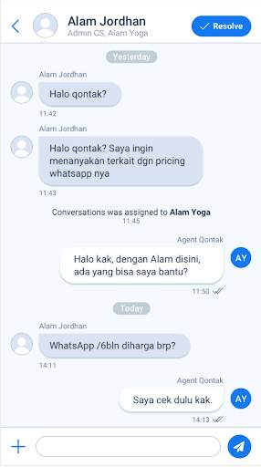 Qontak Chat screenshot 2