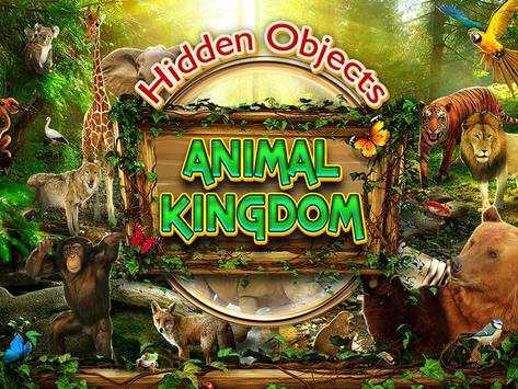 Hidden Objects Animal Kingdom - Travel Object Game screenshot 1