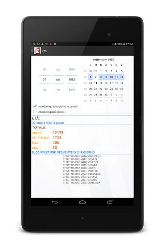 Date Calculator screenshot 5