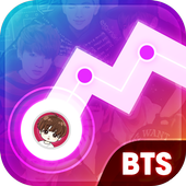 Kpop Dancing Songs - Music Line Free Game icon
