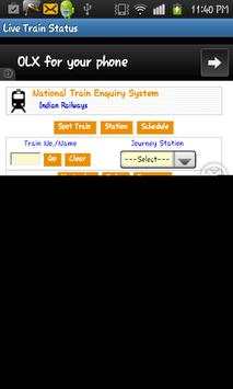 Live Train Status (IRCTC) screenshot 2