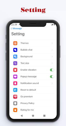 Message Style i-OS13 screenshot 3
