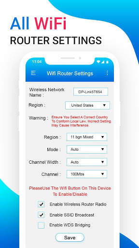 All WiFi Router Settings screenshot 5