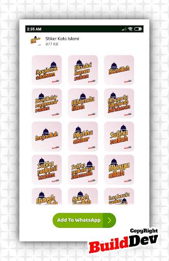 Kumpulan Stiker WA Keren 2021 WAStickerApps screenshot 14