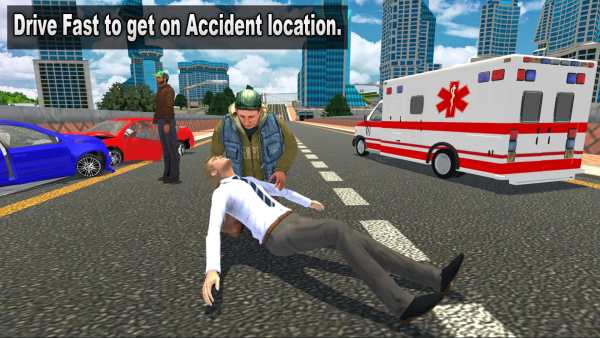 Big Ambulance Doctor Rescue 3D screenshot 4