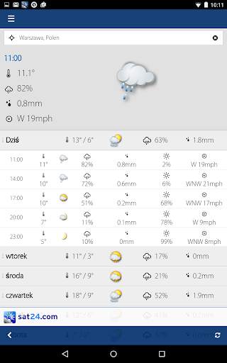 Sat24, pogoda satelitarnej screenshot 14