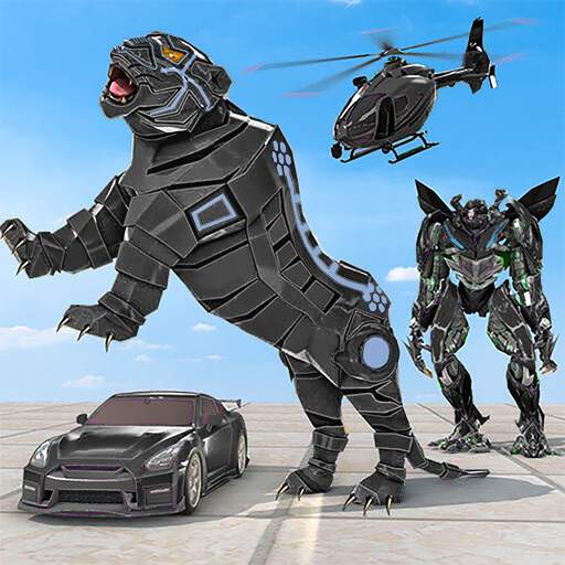 Tiger Transform Robot Car Game 1.5