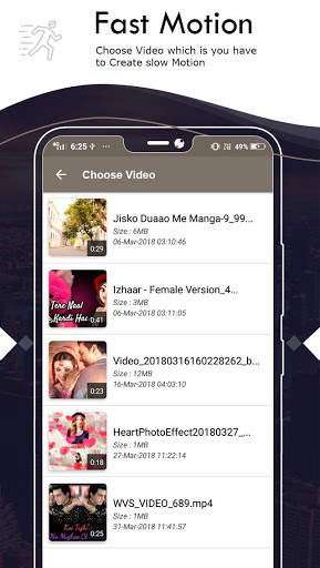 Fast Motion Video Editor screenshot 1