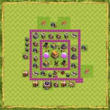 Best Base TH 6 COC screenshot 4