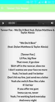 Tanner Fox Songs screenshot 4
