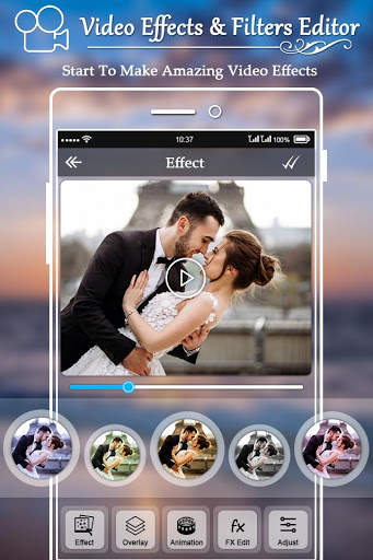 Video Filters and Effects: Video Editor screenshot 1