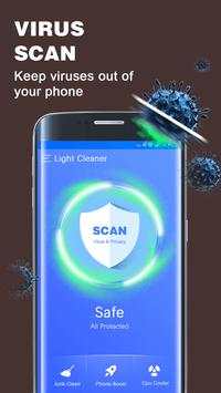 Light Cleaner - Junk Clean & CPU Cooling screenshot 1