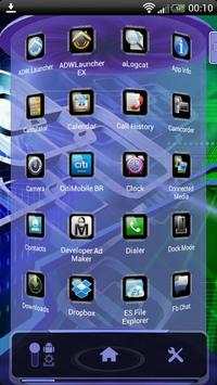 Next Launcher Tech Theme screenshot 2