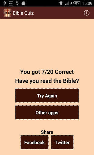 Bible Quiz screenshot 3
