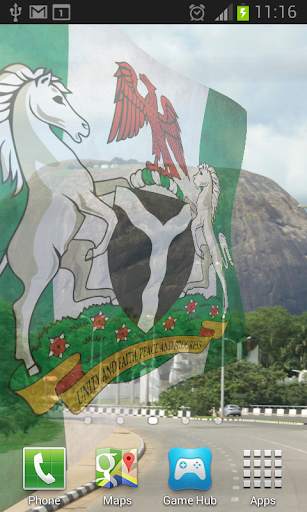 Naija Flag Live Wallpaper screenshot 3
