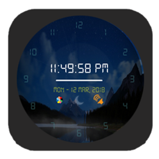 Dim - Clock, Stopwatch, Timer &amp; Calender App icon
