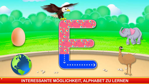Verfolgen und Lernen von Alphabeten  ABC-Schreiben screenshot 1
