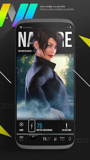 Axis Home Launcher Pro скриншот 1