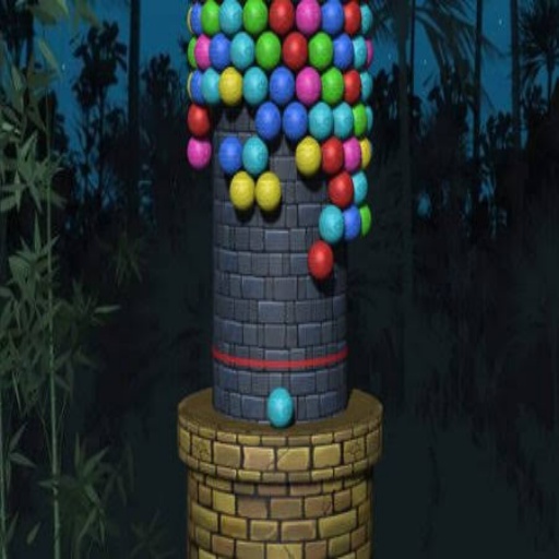Bubble tower 3d icon