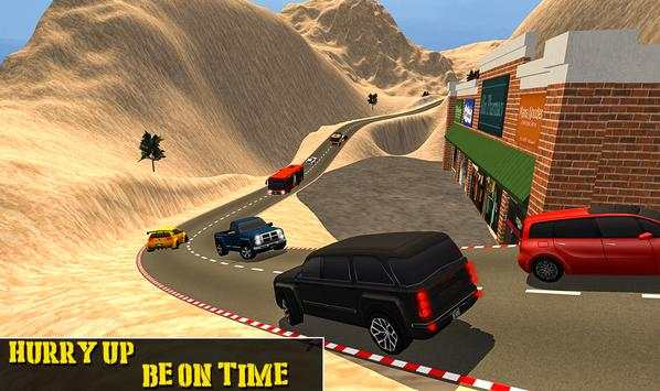 Prado Cab Driving : Passengers pick & drop screenshot 2