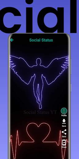 Social Status - Emoji Video Status 2 تصوير الشاشة