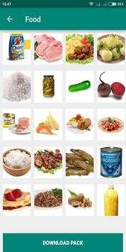 Super Food Pack Photo Sticker for Whatsapp Chat screenshot 4