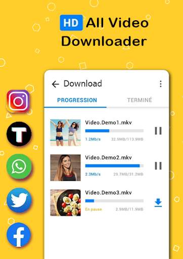 Video Downloader, Movie HD with just one click screenshot 3