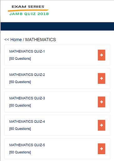 JAMB CBT PRACTICE QUIZ  2021 O screenshot 7