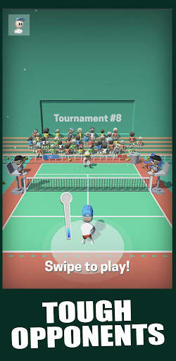 Tennis Stars - Mini Pocket Sports Game स्क्रीनशॉट 2