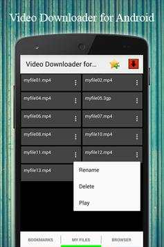Video Downloader for Android screenshot 2