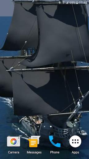 Sailing Ship Live Wallpaper screenshot 3