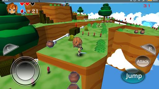 The Lost Rupees - Mobile 3D Adventure Platform screenshot 5