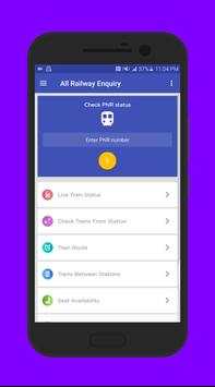 NTES - Indian Railway Enquiry System screenshot 1