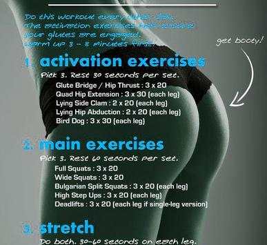 31 Day Butt Exercises screenshot 2